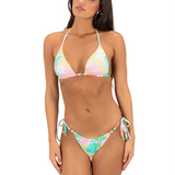 Aloha Reversible Slider Fixed Back Cheeky Bottom