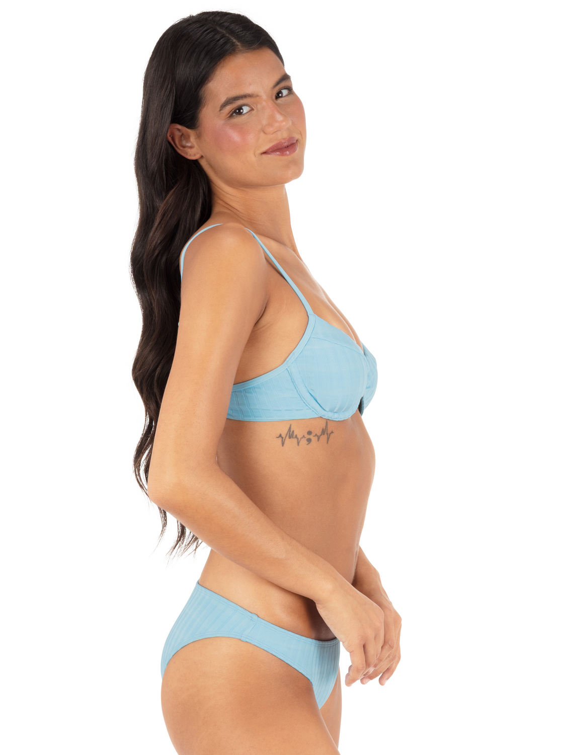 Wide Rib Solid Moderate Bottom