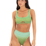Ombre Scrunch Cheeky High Rise Bottom