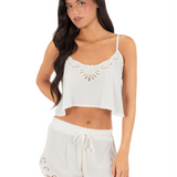 Embroidered Tank