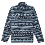 Patterned long-sleeve shirt on a white background