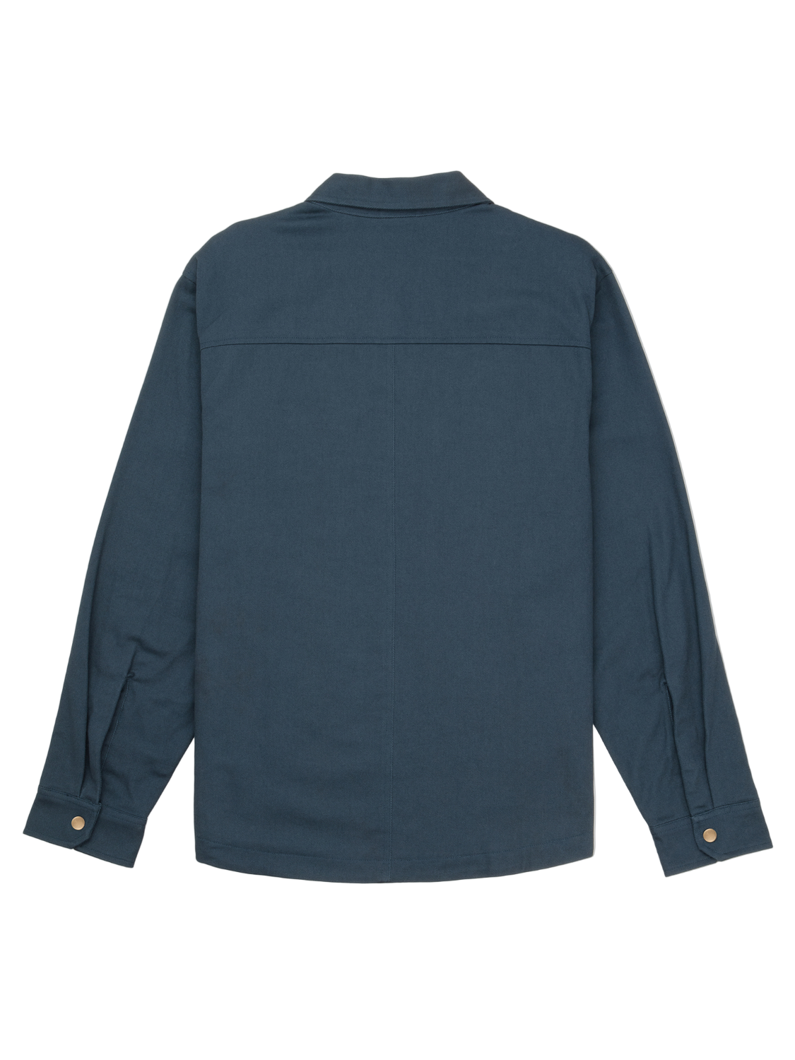 Blue shirt on a white background