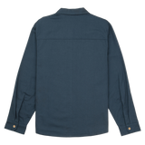 Blue shirt on a white background