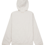 Beige hoodie on a white background
