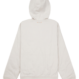 Beige hoodie on a white background