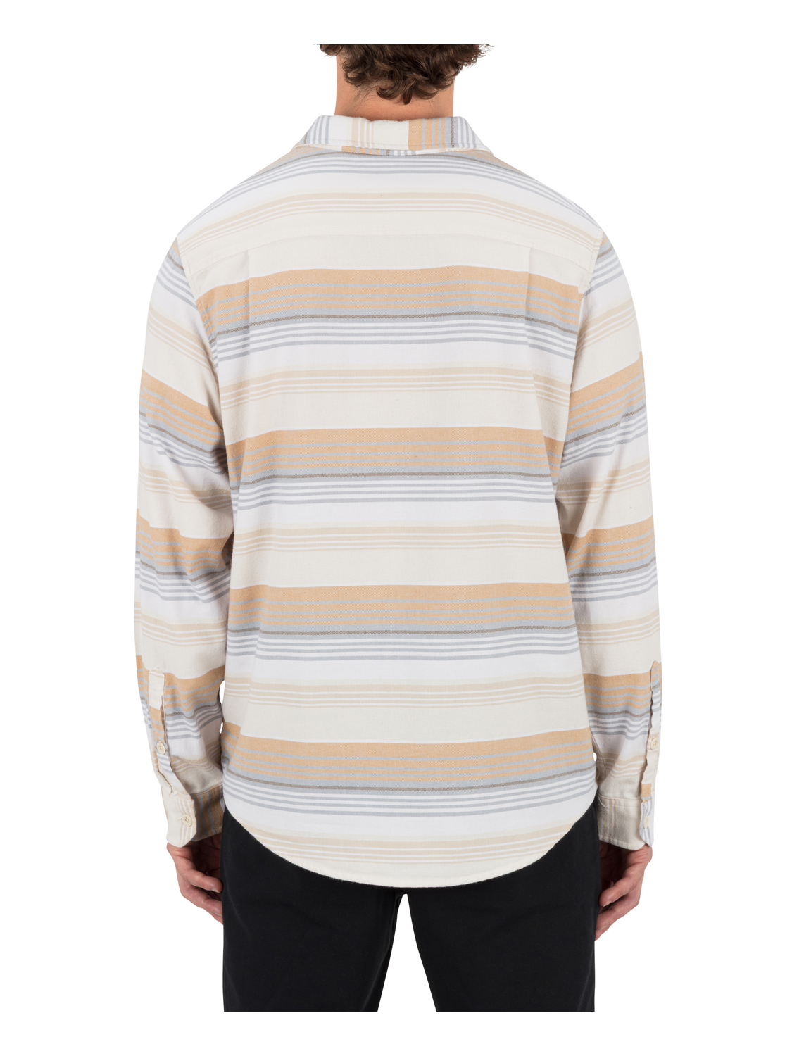 Portland Stripe Stretch Flannel Long Sleeve