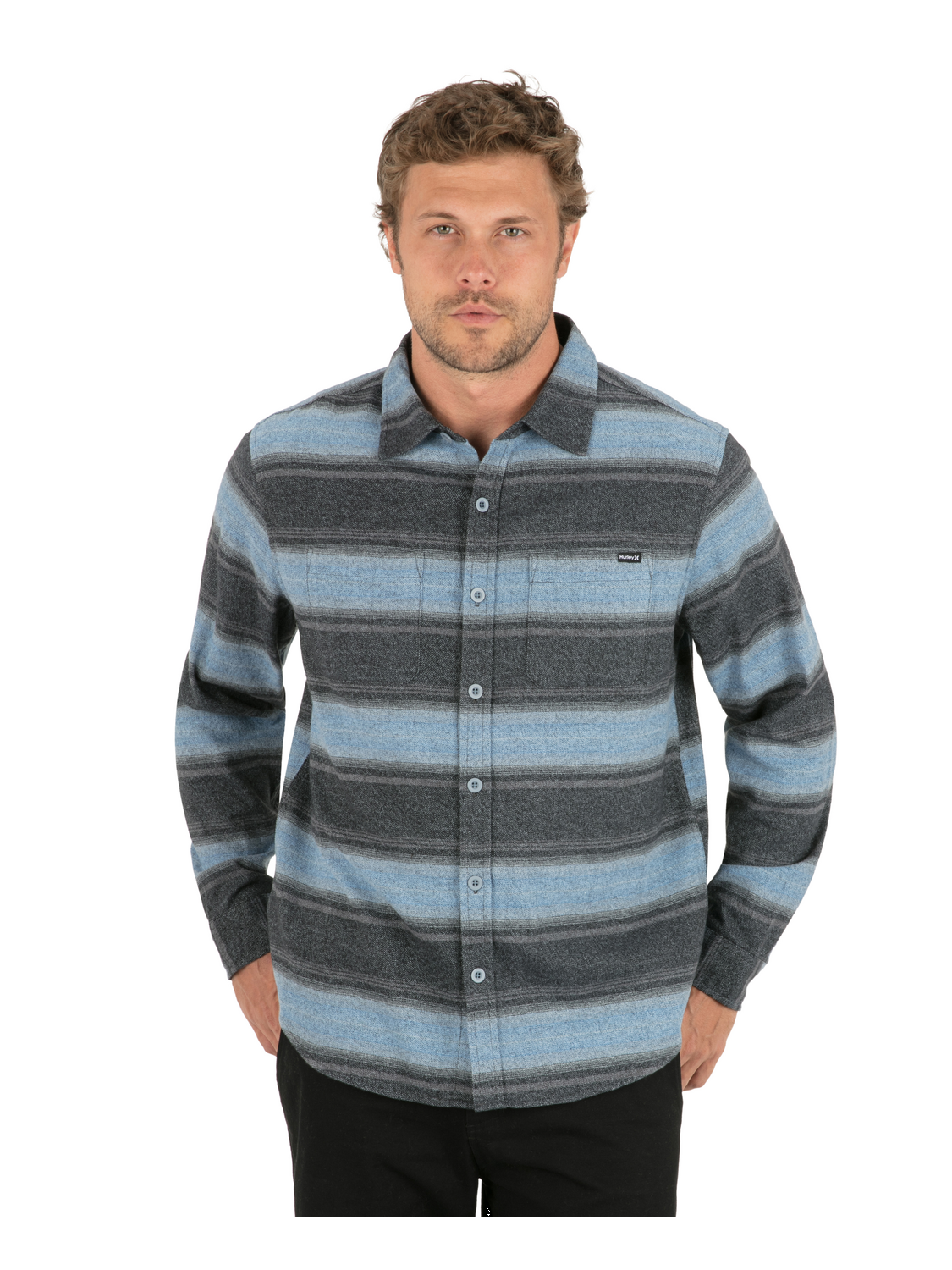 Eugene Stripe Flannel Long Sleeve