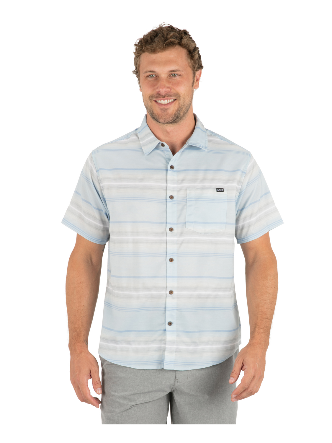 Newport Stripe Short Sleeve