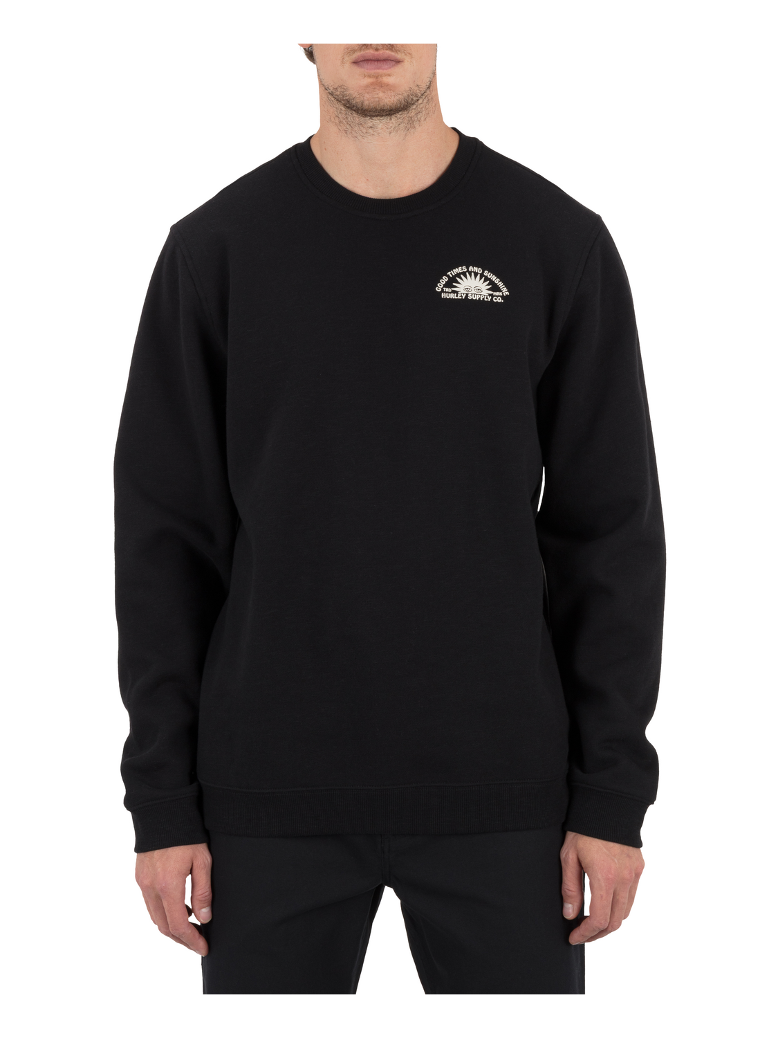 Sunshine Slub Crew Sweatshirt
