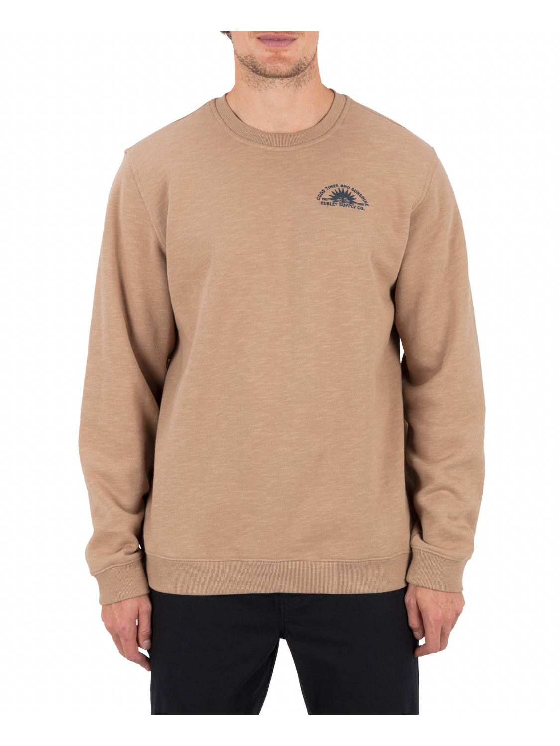Sunshine Slub Crew Sweatshirt