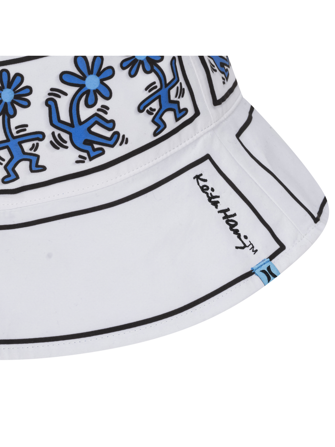 Hurley x Keith Haring Dancing Daisies Reversible Bucket Hat