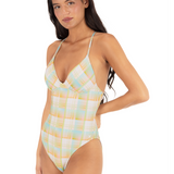 Vacay Plaid Soft Cup Moderate One Piece