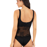 Daisy Mesh Moderate One Piece