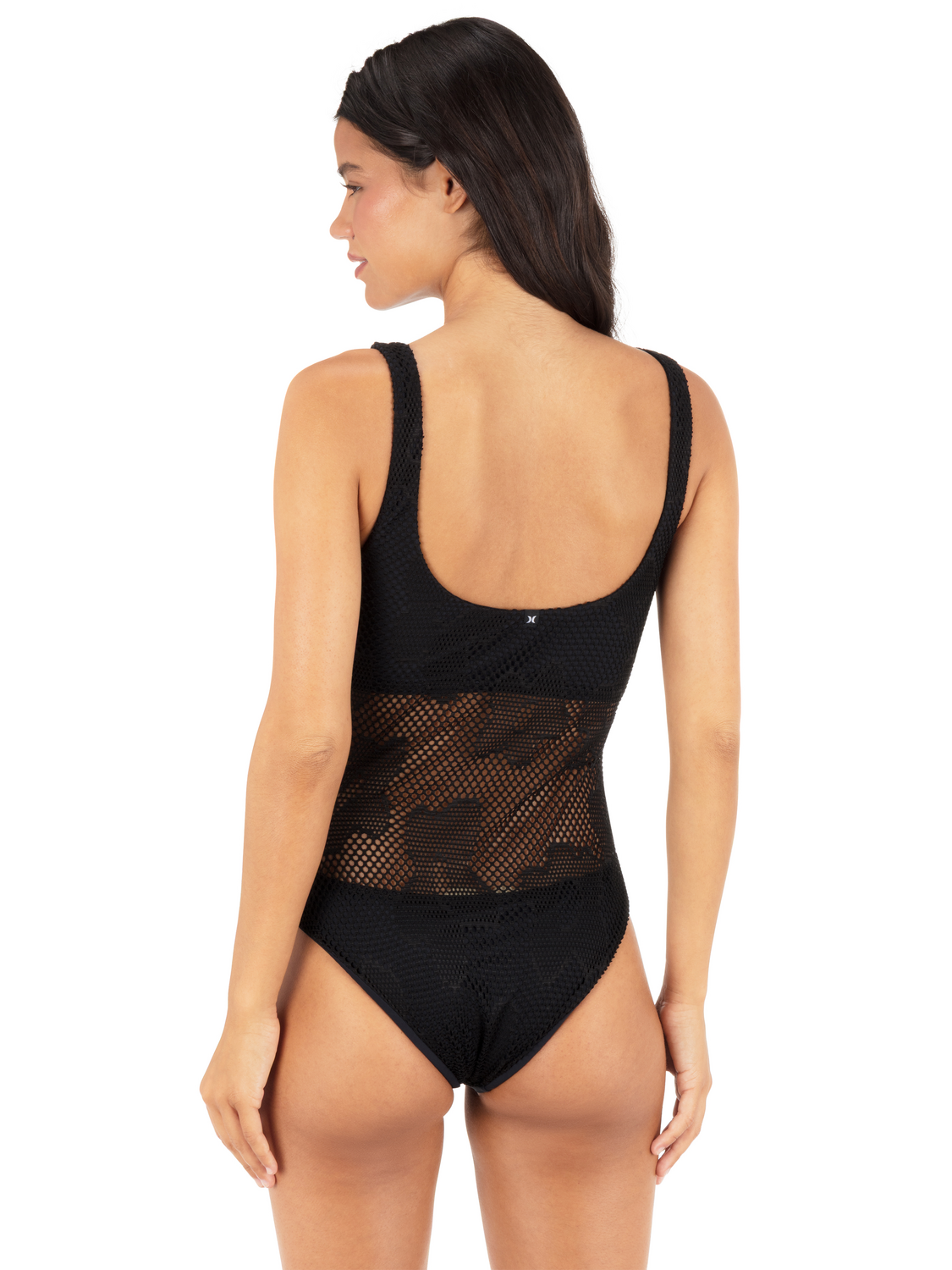 Daisy Mesh Moderate One Piece
