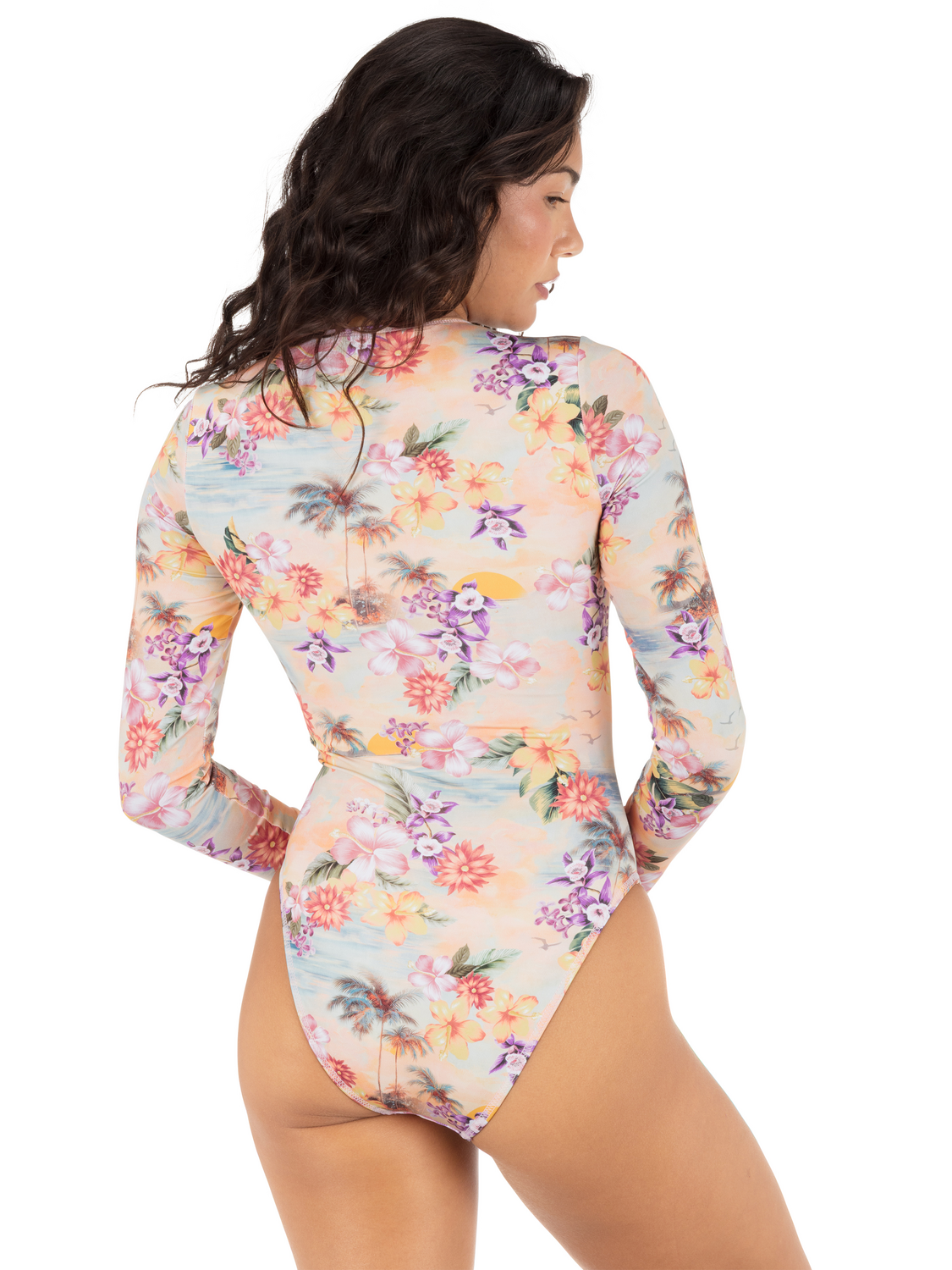 Scenic Sunset Zip Front Moderate Surfsuit