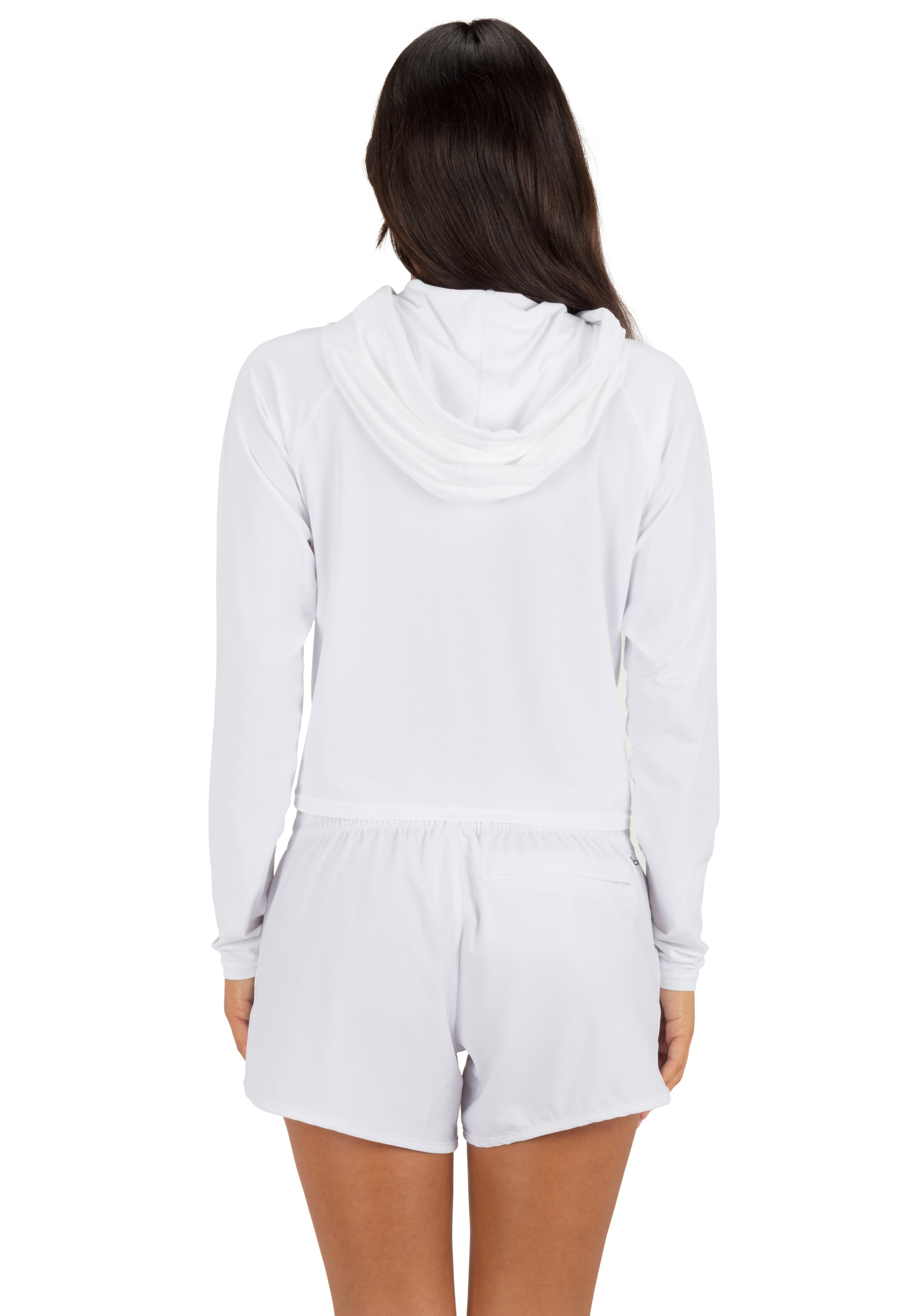 One & Only Solid Long Sleeve Hooded Rashguard