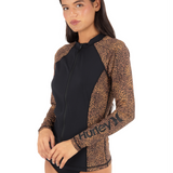 Soft Spot Long Sleeve Front Zip Rashguard