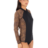 Soft Spot Long Sleeve Front Zip Rashguard