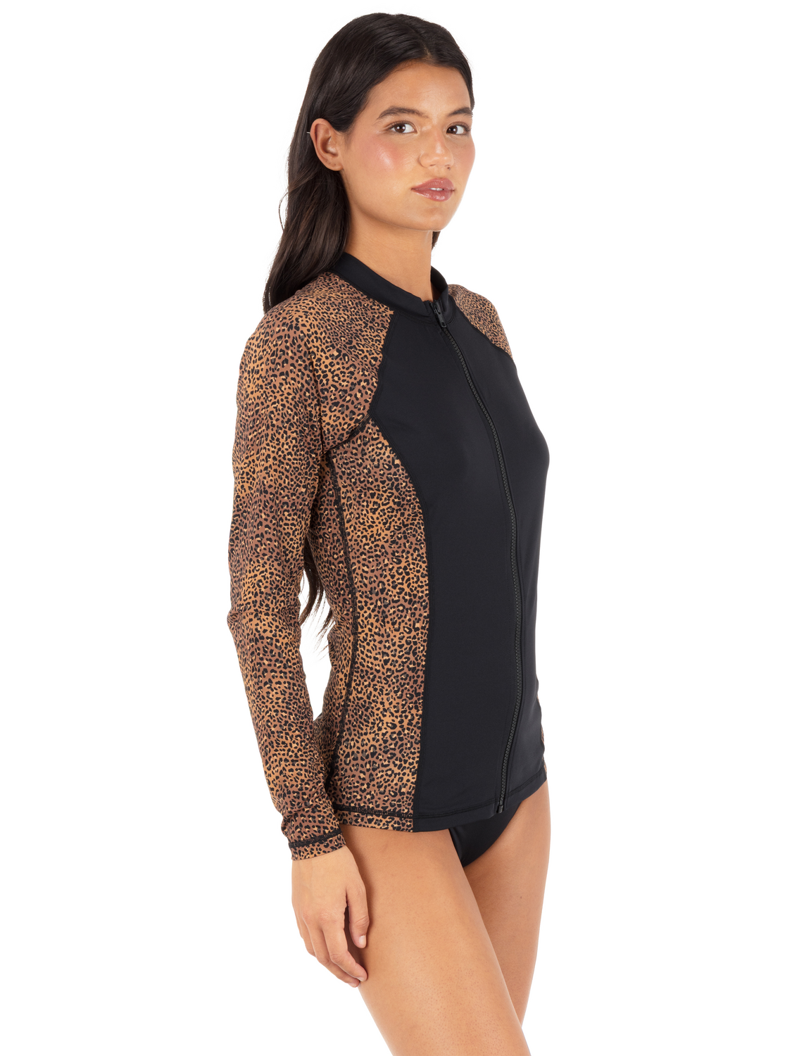 Soft Spot Long Sleeve Front Zip Rashguard