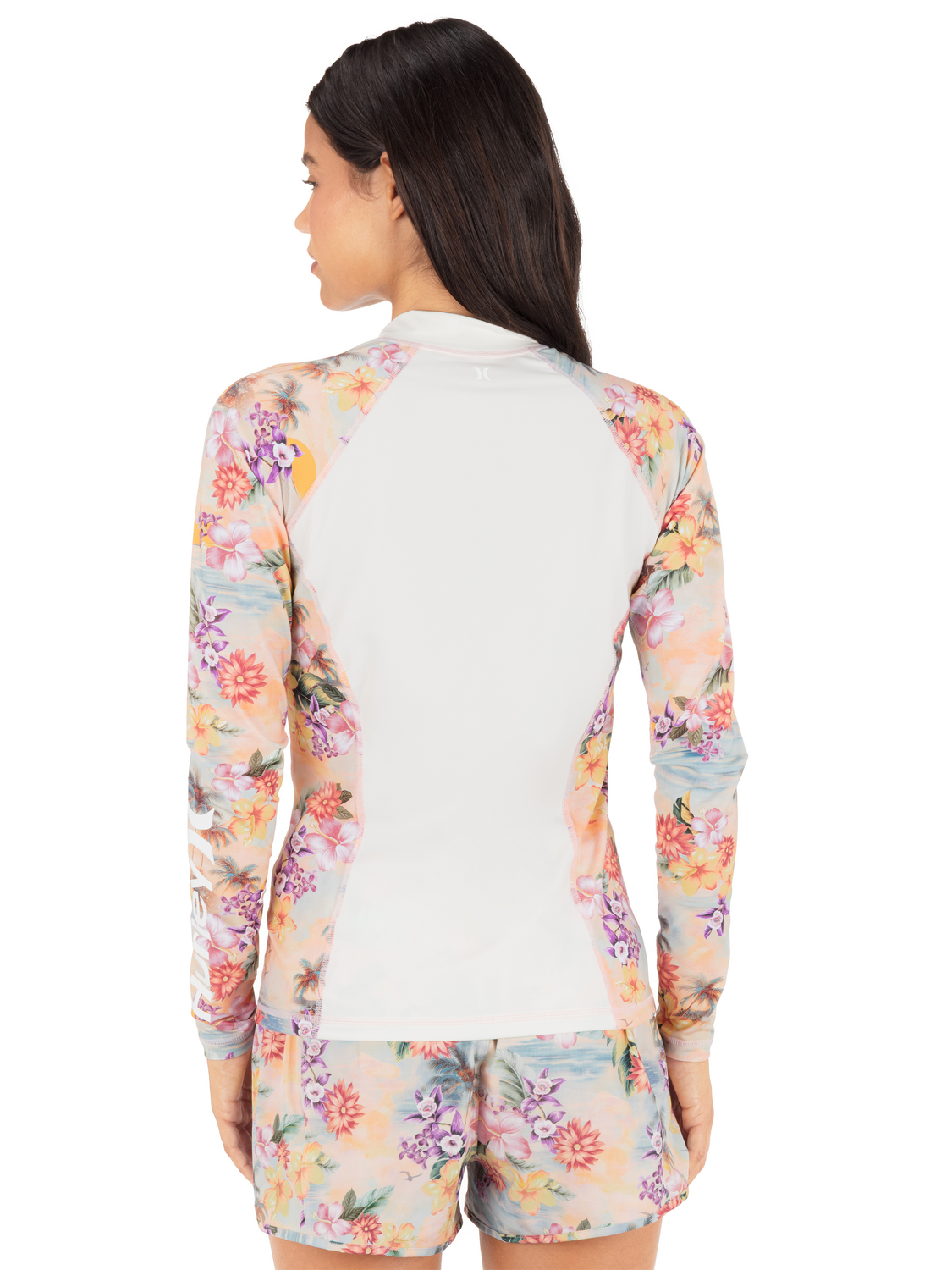 Scenic Sunset Long Sleeve Front Zip Rashguard