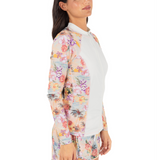 Scenic Sunset Long Sleeve Front Zip Rashguard