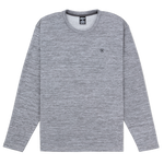Gray long-sleeve shirt on a white background