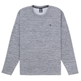 Gray long-sleeve shirt on a white background