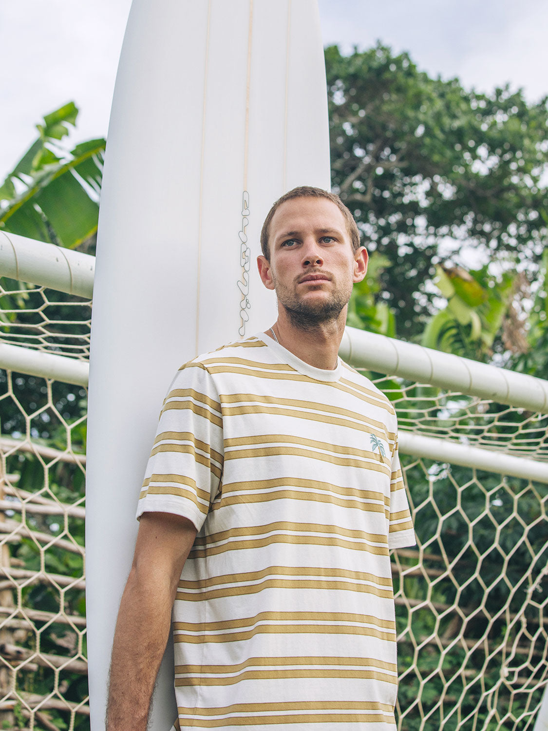 Naturals Stripe Short Sleeve