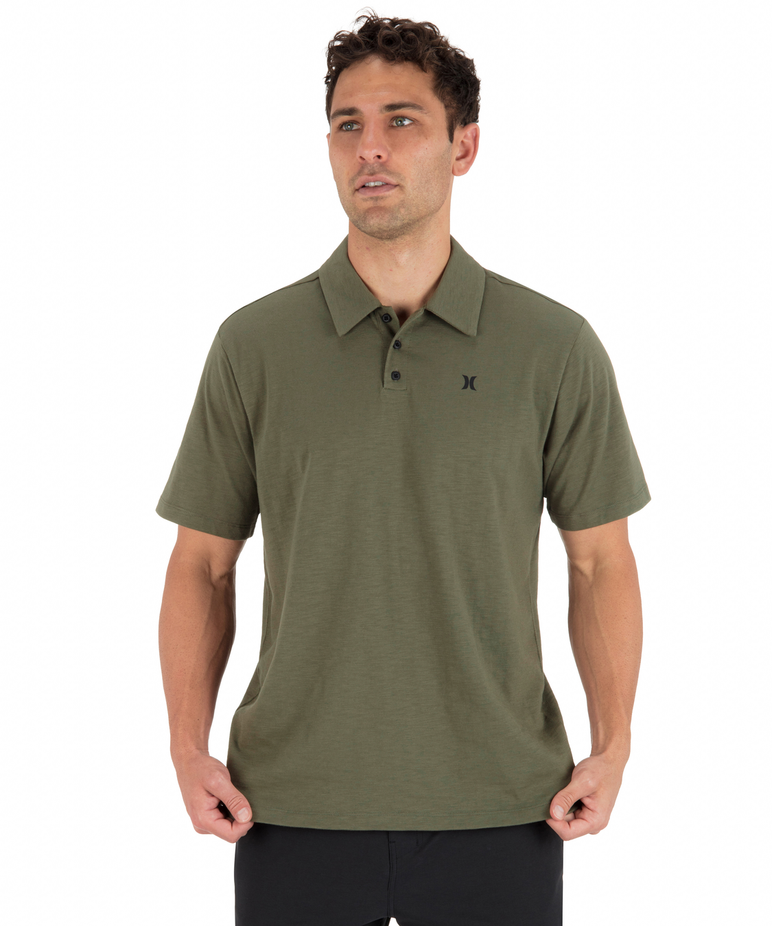 Icon Slub Polo Short Sleeve – Hurley Icon Slub Polo Short Sleeve – Hurley