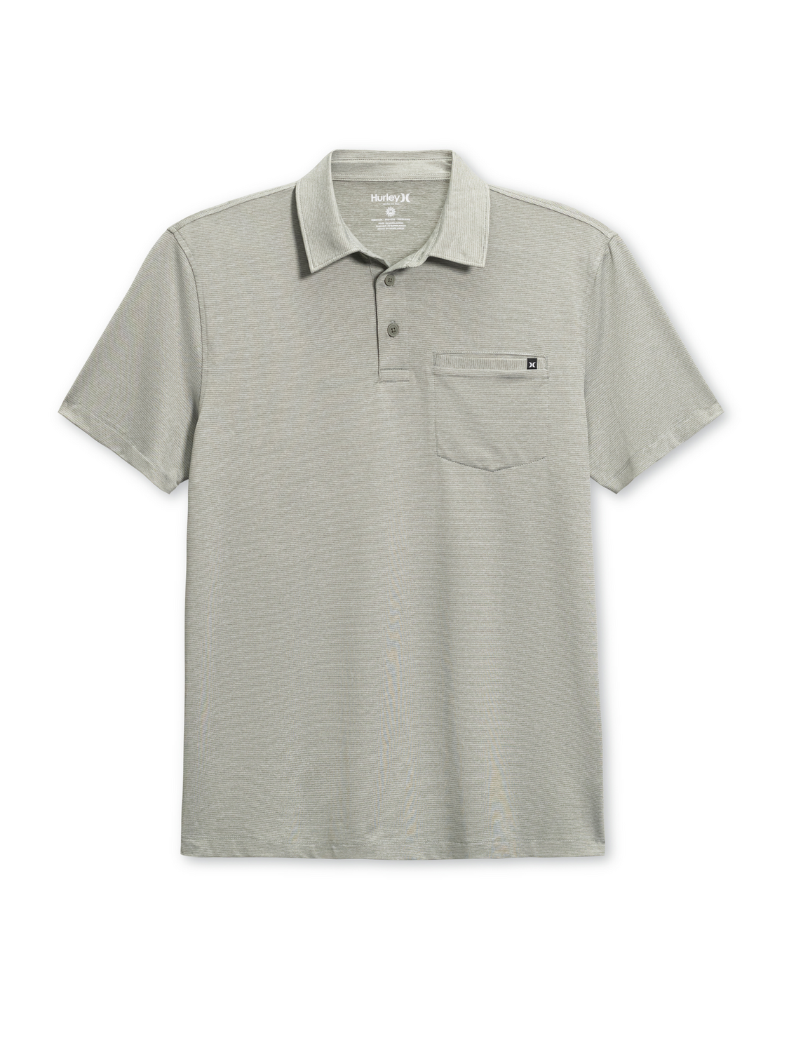 One & Only Spacedyed Short Sleeve Polo