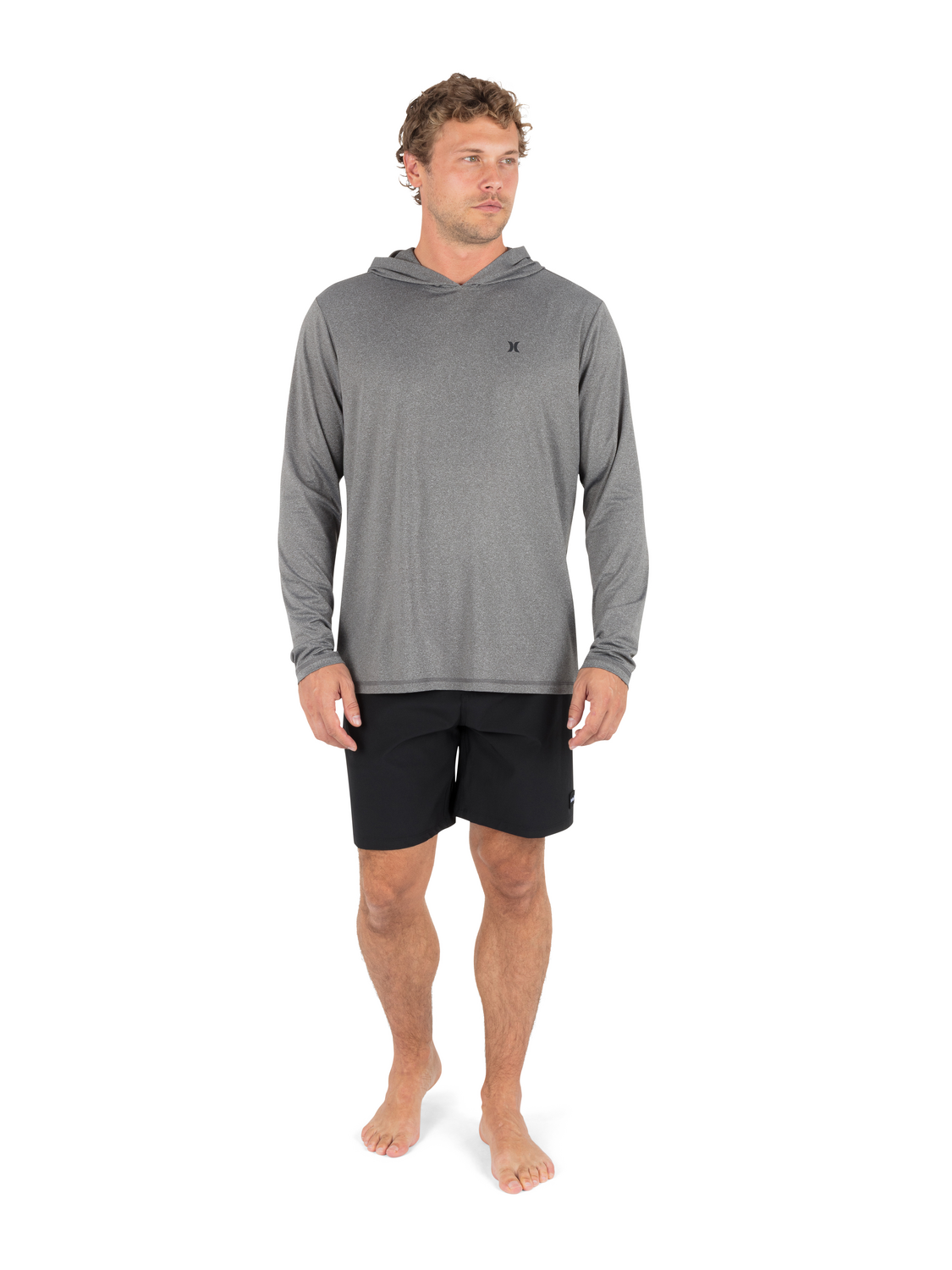 Hybrid Hooded UPF Long Sleeve