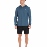 Hybrid Hooded UPF Long Sleeve