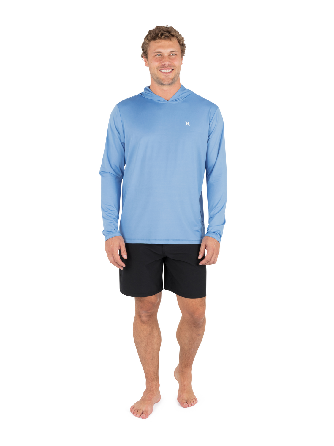 Hybrid Hooded UPF Long Sleeve