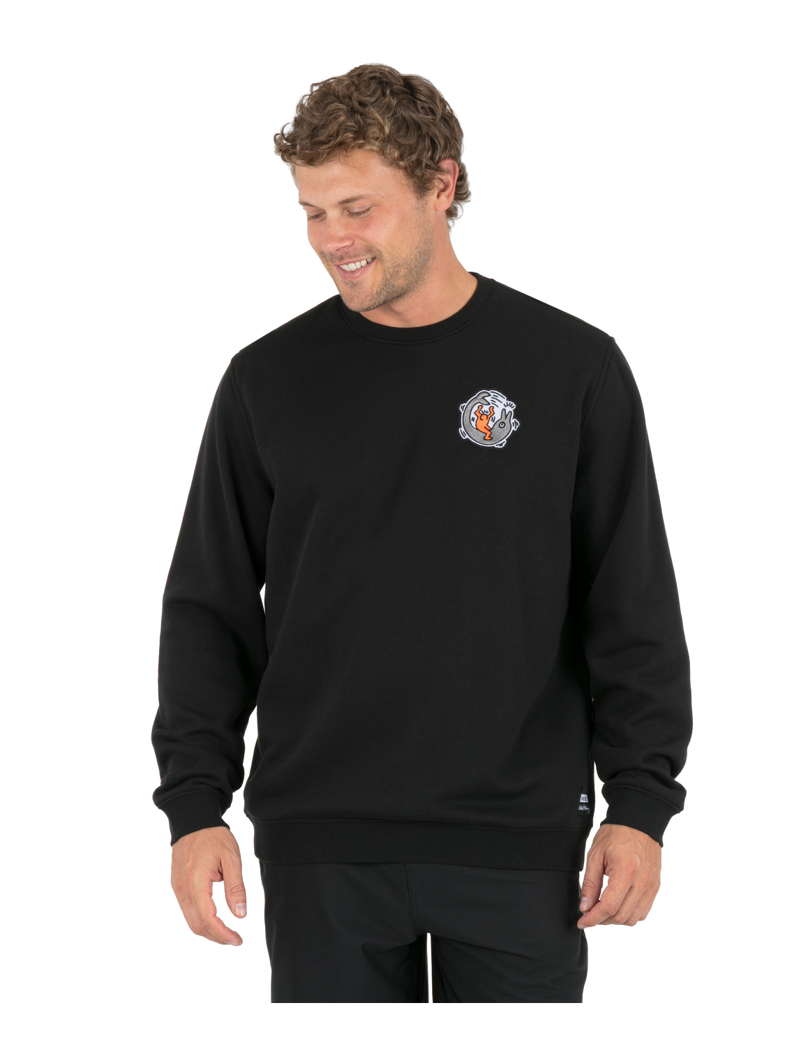 Hurley x Keith Haring Dolphin Ride Crewneck Sweatshirt