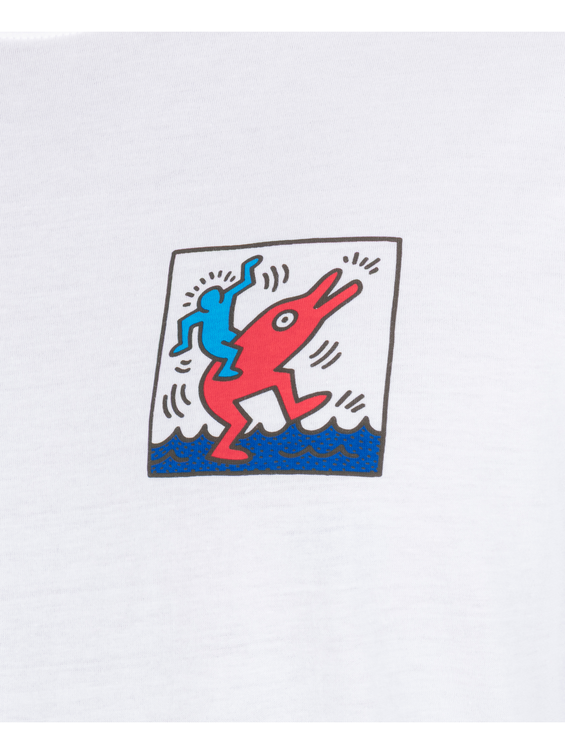 Hurley x Keith Haring Dolphin Ride Short Sleeve Graphic Tee
