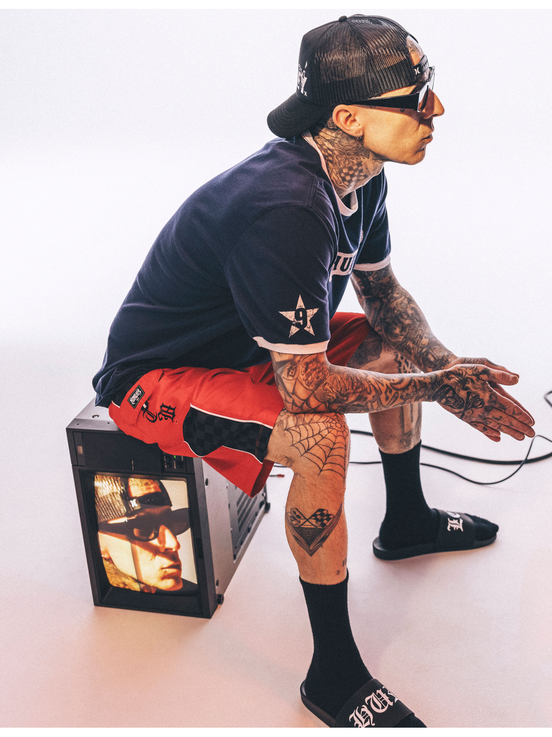 Hurley x Travis Barker Gothic Cargo 22"
