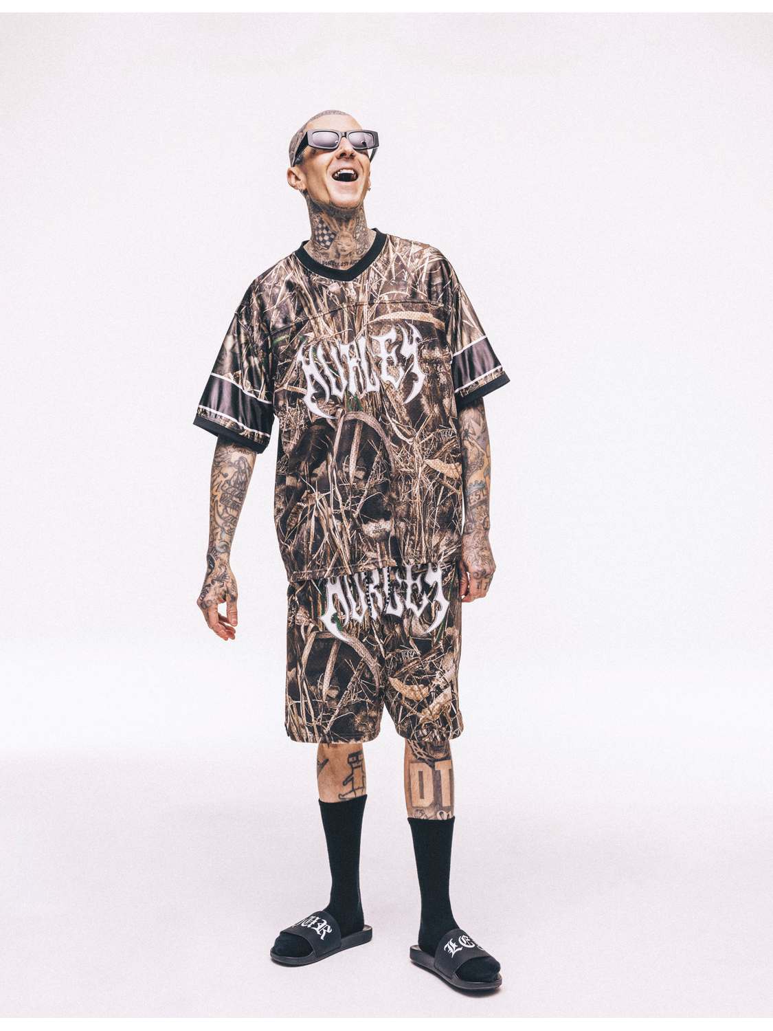 Hurley x Travis Barker Real Tree Mosh Pit Mesh Short