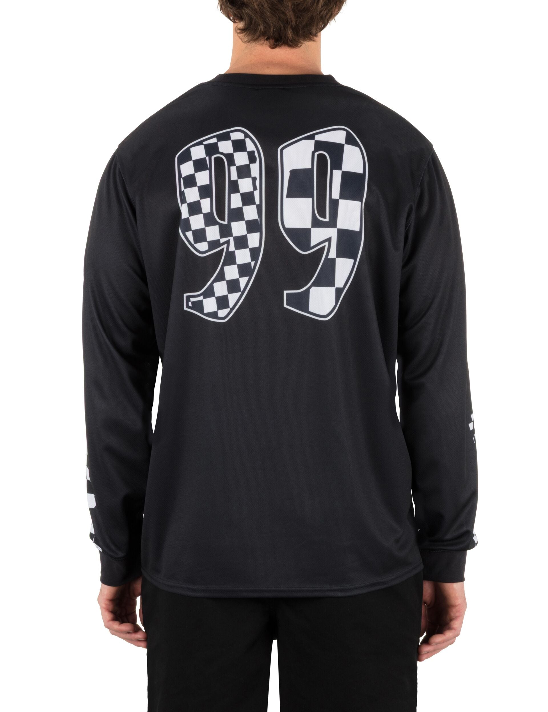 Hurley x Travis Barker Check Out Long Sleeve Jersey