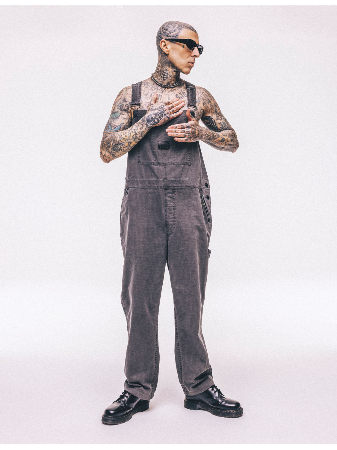 Hurley x Travis Barker Backstage Wide Overall