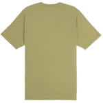 Green t-shirt on a white background