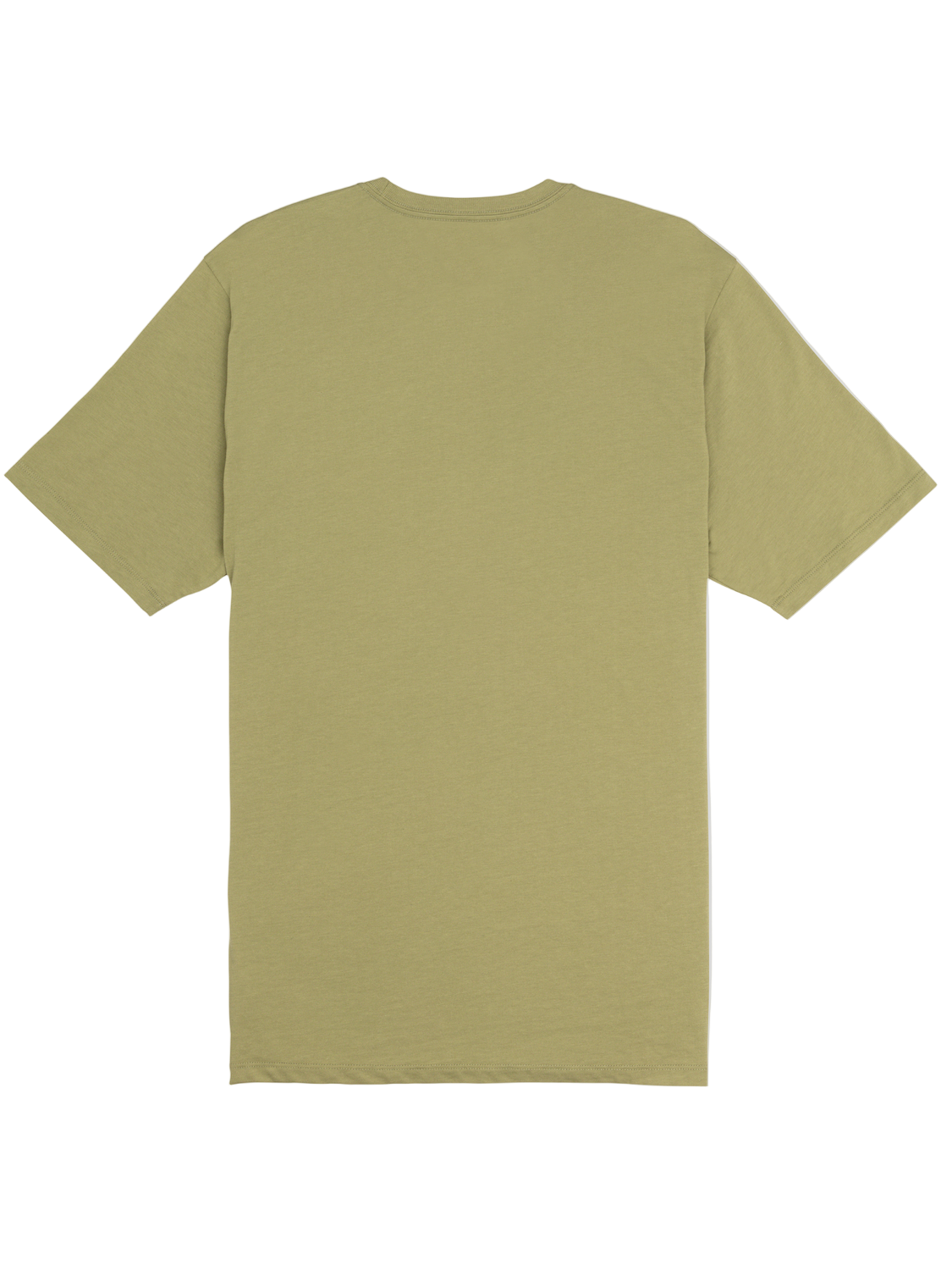Green t-shirt on a white background