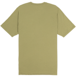 Green t-shirt on a white background