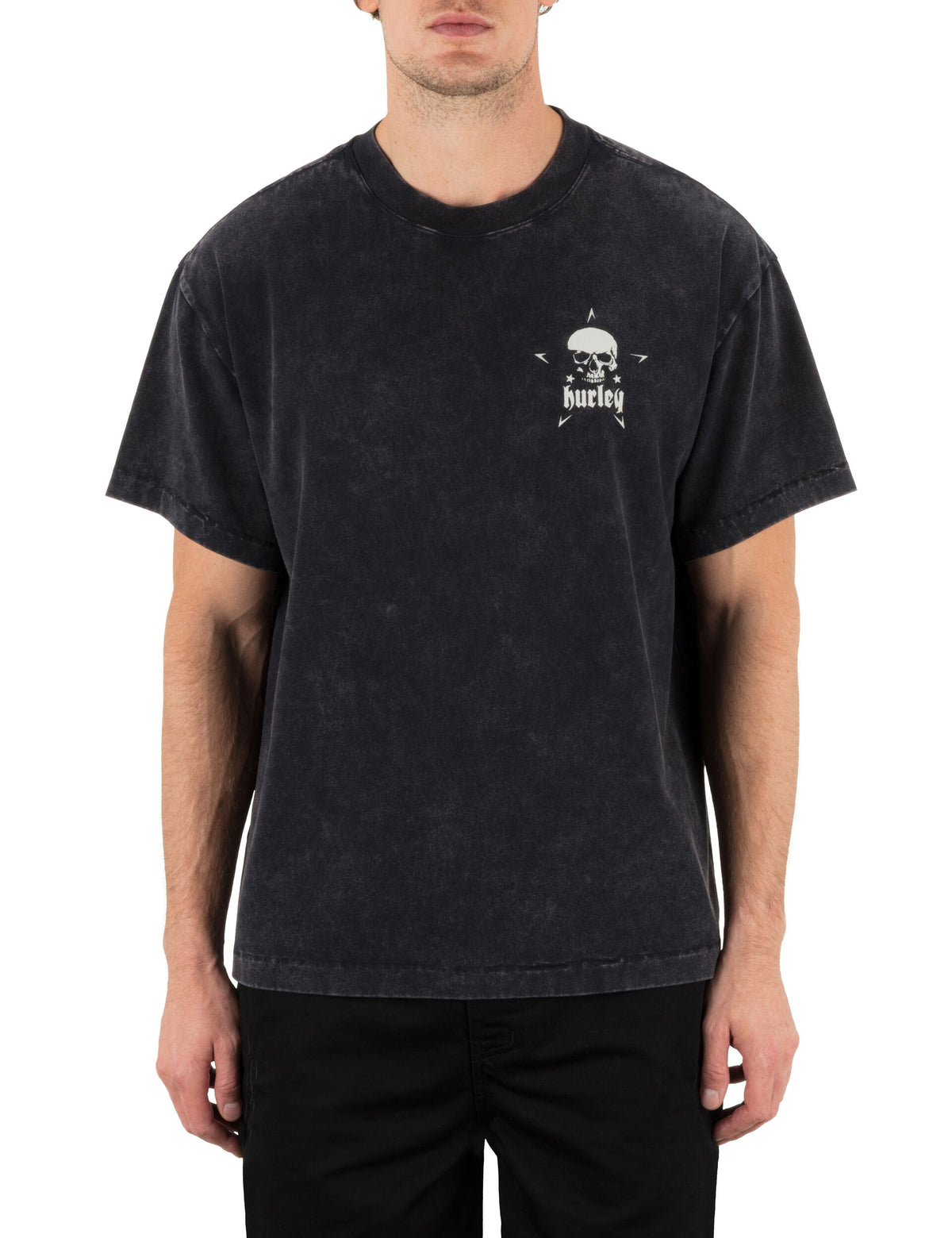 Hurley x Travis Barker Skull Island Short Sleeve