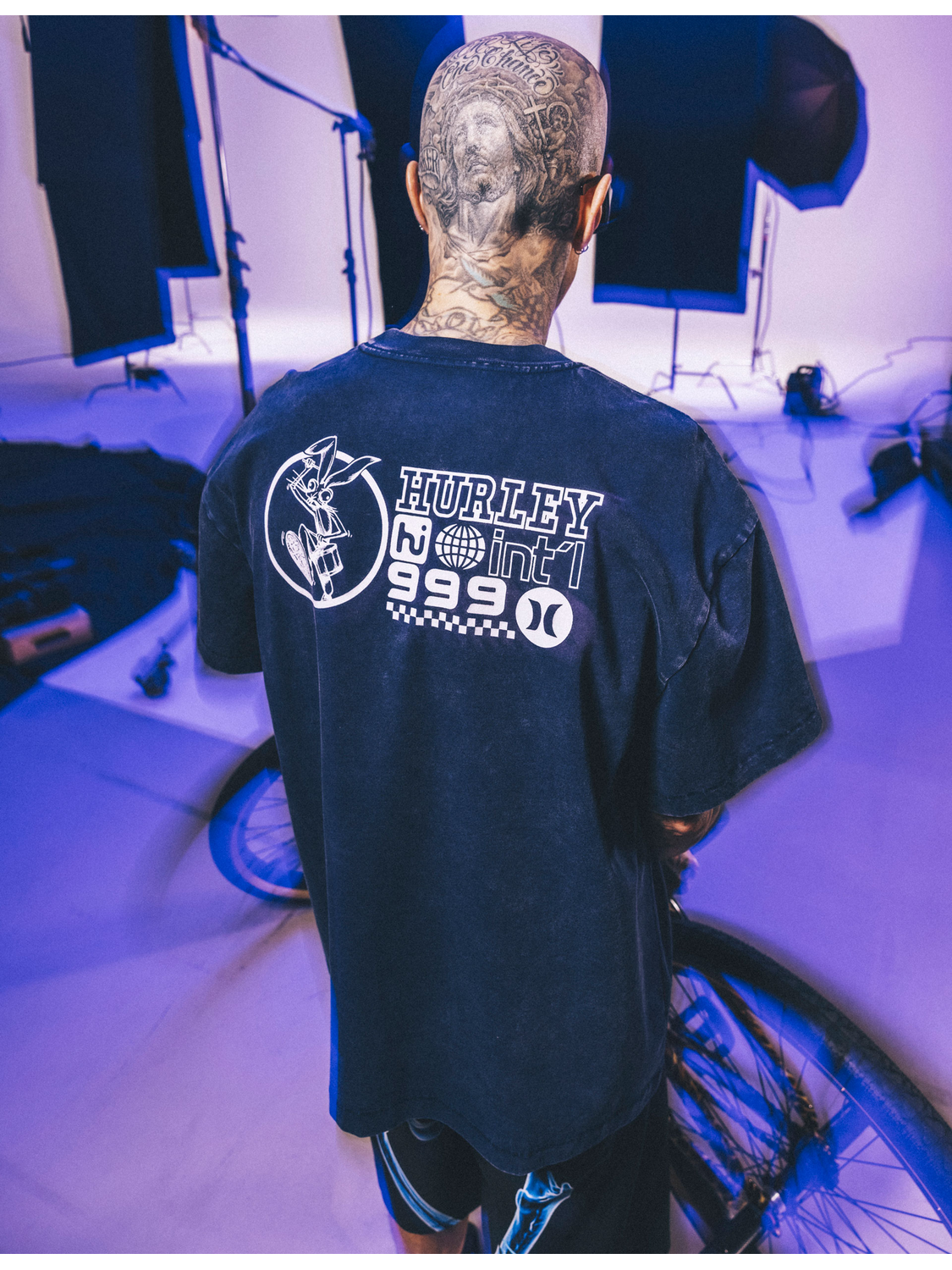 Hurley x Travis Barker Rabbit March Short Sleeve Tee