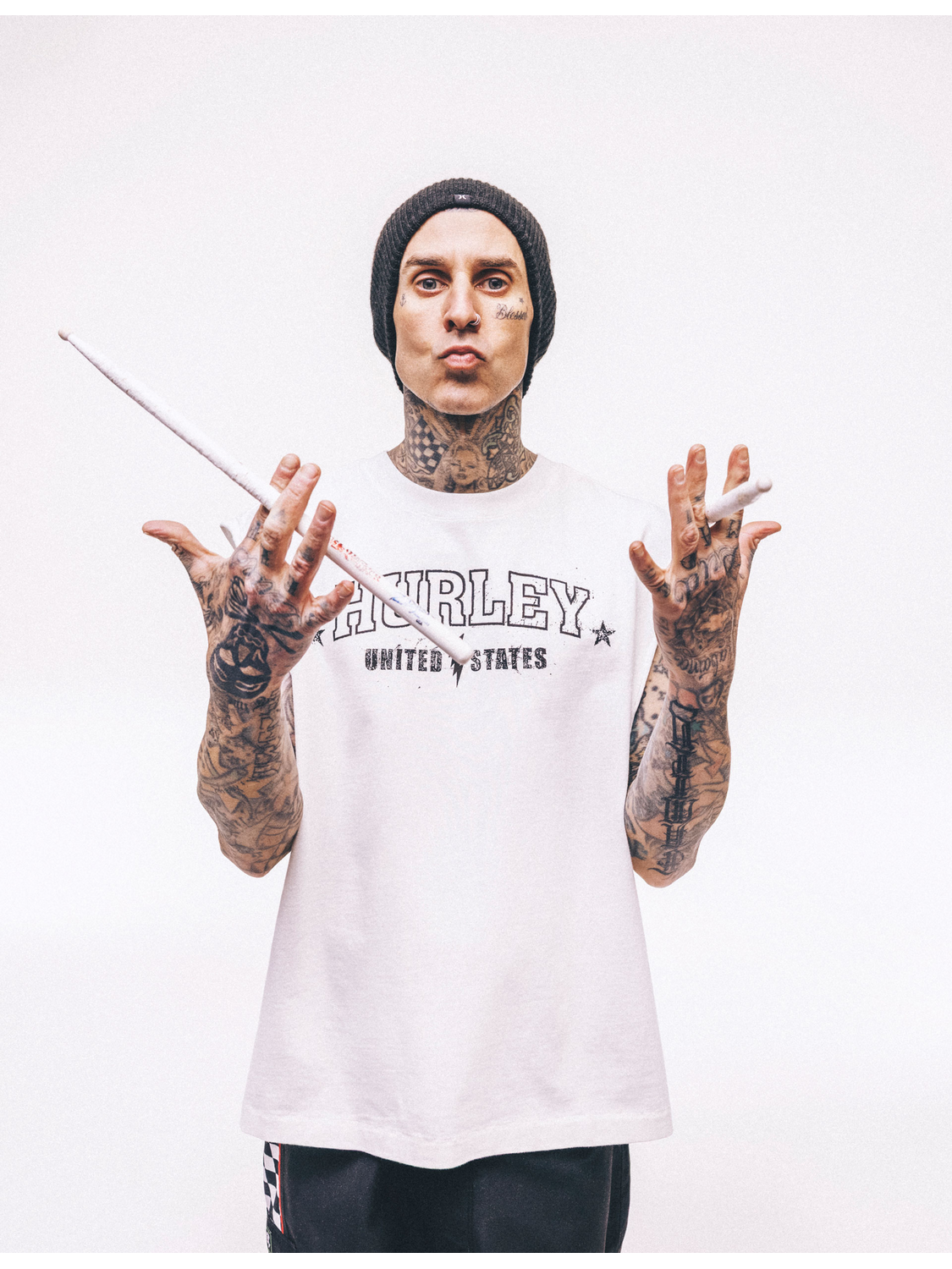 Hurley x Travis Barker Rookie Muscle Tee