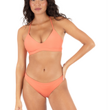 Solid Adjustable Bikini Top