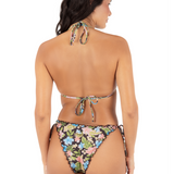 Miami Garden Triangle Tie Top