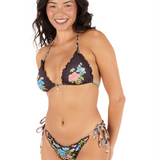 Miami Garden Triangle Tie Top