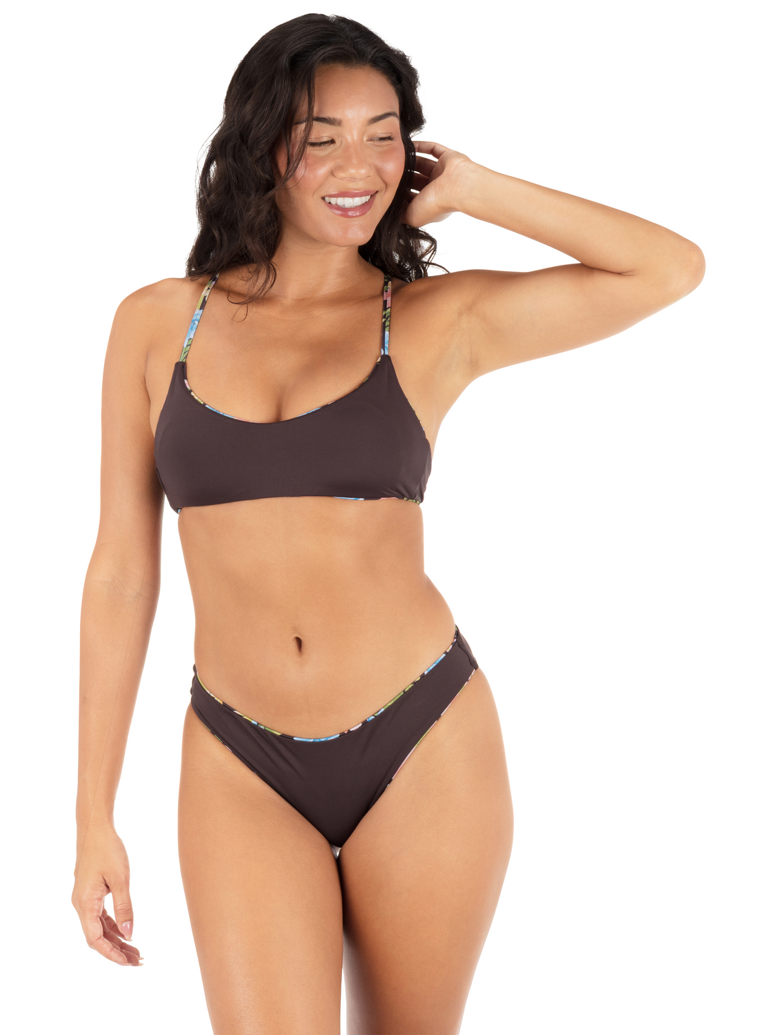 Reversible Miami Garden Crossback Top