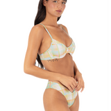 Vacay Plaid Underwire Top